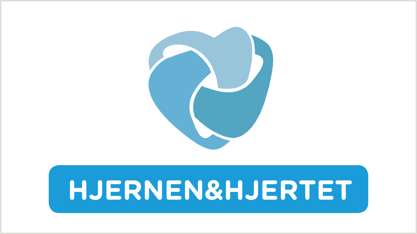 Billede af logoet for appen "Hjernen og hjertet".